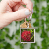 ダニーデンのポフツカワの花 キーホルダー (手)
