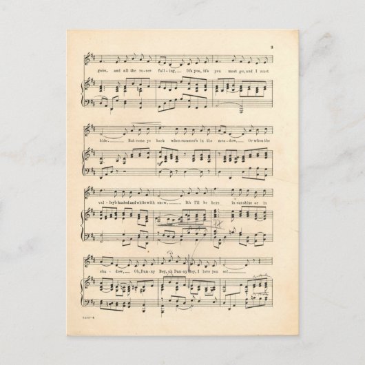 ダニーボーイ2 ポストカード (正面)