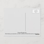 ダニー・ウッドペッカー ポストカード (裏面)