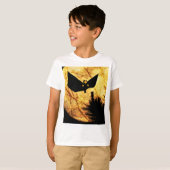 ダニー・ダックのコウモリTシャツ Tシャツ (正面フル)