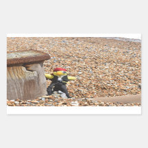 ダニー・ダック海賊の長方形ステッカー