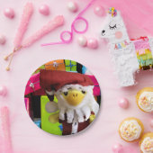 ダニー・ダック・サンタ。紙プレート ペーパープレート (パーティー)