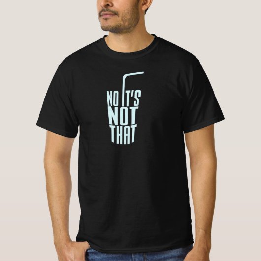 ダニー・ダンカンNo It_s Not Not That Premium T-shirt Black Tシャツ (正面)