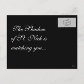 ダニーDaurkoの郵便はがき著"Krampus" シーズンポストカード (裏面)