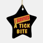 ダニ生き延びが刺される セラミックオーナメント (右)