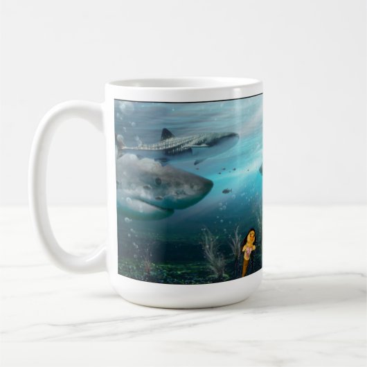 ダニ・ザ・マーメイド コーヒーマグカップ (左)