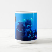 ダニ・ザ・マーメイド 海の中 コーヒーマグカップ (中央)