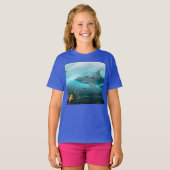 ダニ・ザ・マーメイドTシャツ Tシャツ (正面フル)