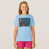 ダニ・ザ・マーメイドTシャツ Tシャツ (正面フル)