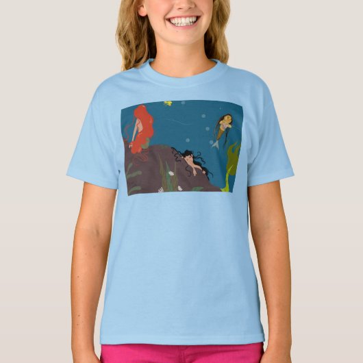 ダニ・ザ・マーメイドTシャツ Tシャツ (正面)