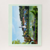 ダヌベ川の旅行 ジグソーパズル (縦)