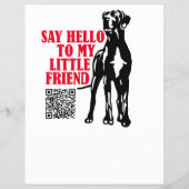 ダネの子犬フライヤーを売る チラシ (裏面)