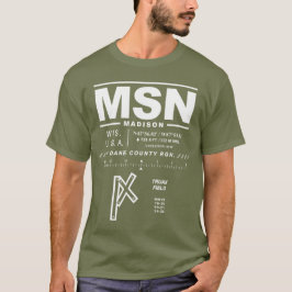 ダネカウンティリージョナルエアポートMSN Tシャツ