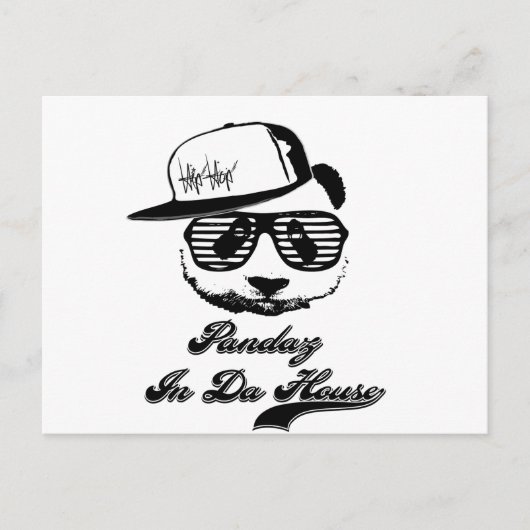 ダハウスのパンドラ(Pandaz)に住む。ゲットパンダ ポストカード (正面)