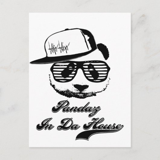 ダハウスのパンドラ(Pandaz)に住む。ゲットパンダ ポストカード (正面)