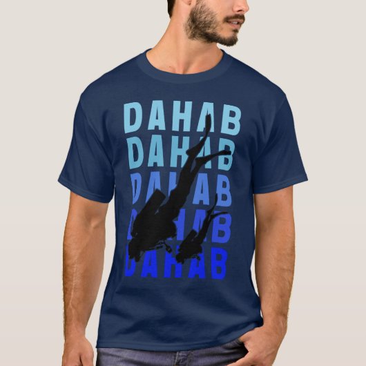ダハブスキューバダイビングTシャツ Tシャツ (正面)