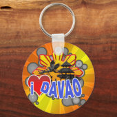 ダバオが大好き キーホルダー (正面)