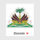 ダバリエが使用したハイチの紋章（1964年～1986年） シール (シート)