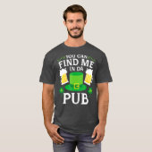 ダパブで飲んでるSt patricks Tシャツ (正面フル)