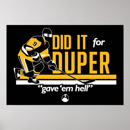 ダパーのポスターに使った ポスター (正面)