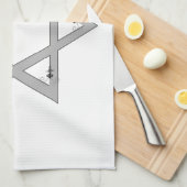 ダビエレガントッドの星 キッチンタオル (四つ折り)