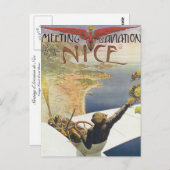 ダビエーションニース会議 ポストカード (正面/裏面)