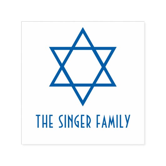 ダビシンプルデの#4姓の星 セルフインキングスタンプ (デザイン)