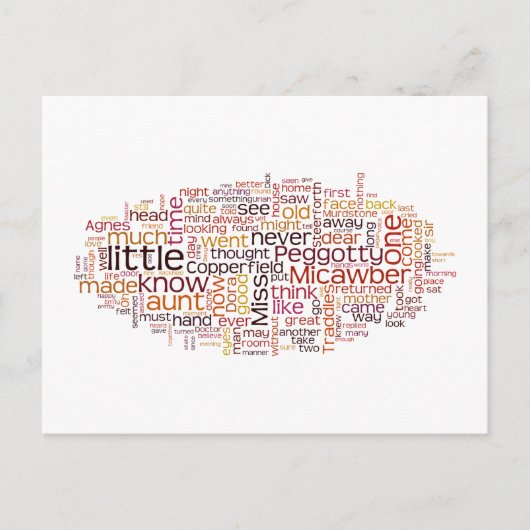 ダビッドコパーフィールド ポストカード (正面)