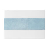 ダビッドブルーとホワイトのイスラエルのユダヤ人スター 招待状ベリーバンド (裏面例)