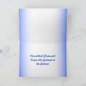 ダビッモダント・ギンガーブレッドハウスのハヌカー星 シーズンカード (内部)