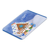 ダビッモダント・ギンガーブレッドハウスのハヌカー星 マグネット (左側)