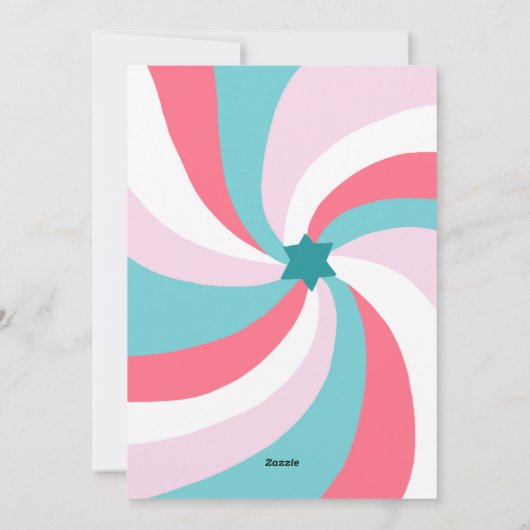 ダビッモダンドハッピーハヌカーの旋回スターカスタム シーズンカード (裏面)