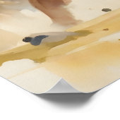 ダビデがゴリアテと戦う ポスター (角)