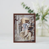 ダビデが聖櫃の前で踊る (聖櫃) ポストカード (スタンド正面)