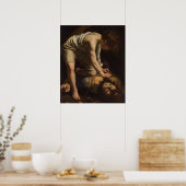 ダビデとゴリアテの頭 ポスター (キッチン)