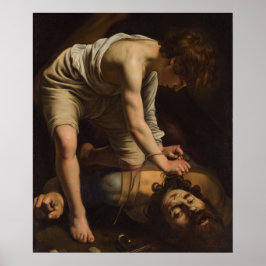 ダビデとゴリアテの頭 ポスター