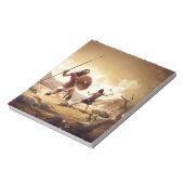 ダビデとゴリアテ ノートパッド (回転)