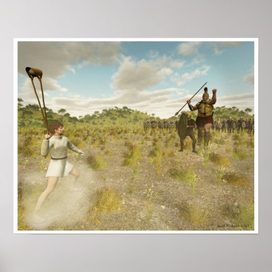 ダビデとゴリアテ ポスター (正面)