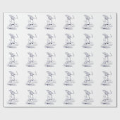 ダビデとゴリアテ ラッピングペーパー (フラット)