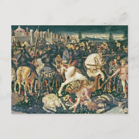 ダビデとサウルの勝利, c.1445-55 ポストカード (正面)