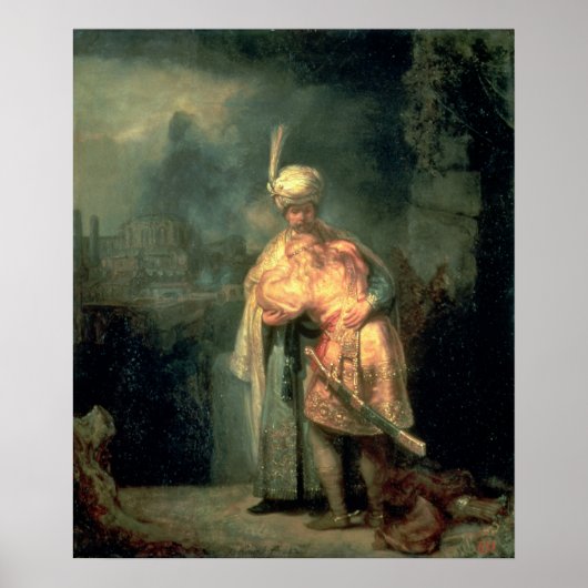 ダビデとジョナサン， 1642 ポスター (正面)