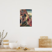 ダビデとバシバ， 1528 ポスター (キッチン)