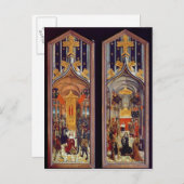 ダビデとルイ12世の戴冠式1501 ポストカード (正面/裏面)