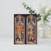 ダビデとルイ12世の戴冠式1501 ポストカード (スタンド正面)