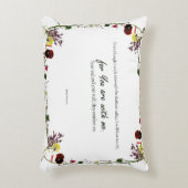 ダビデのアクセント枕詩篇23:4 アクセントクッション (正面(垂直))