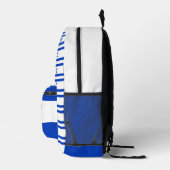 ダビデのイスラエル国旗 プリントバックパック (右)