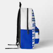 ダビデのイスラエル国旗 プリントバックパック (左)