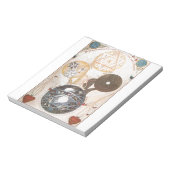 ダビデのスティームパンクのオカルト星 ノートパッド (回転)