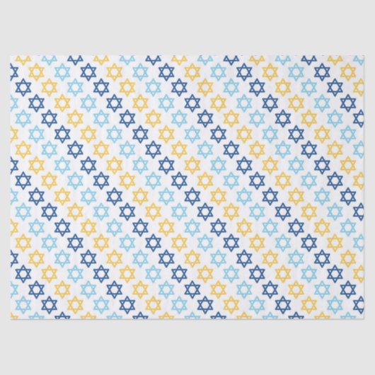 ダビデのハヌカー対角星 薄葉紙 (正面)