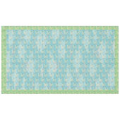 ダビデのパソバーブルーとグリーンスター テーブルクロス (正面(横))